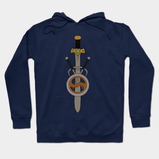 Xena Sword, Chakram & Sais Hoodie